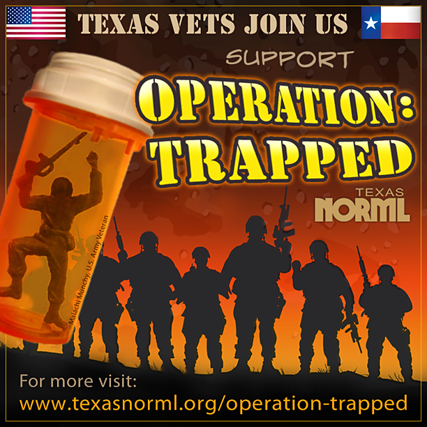 Operation Trapped graphic. For more, visit: www.texasnorml.org/operation-trapped